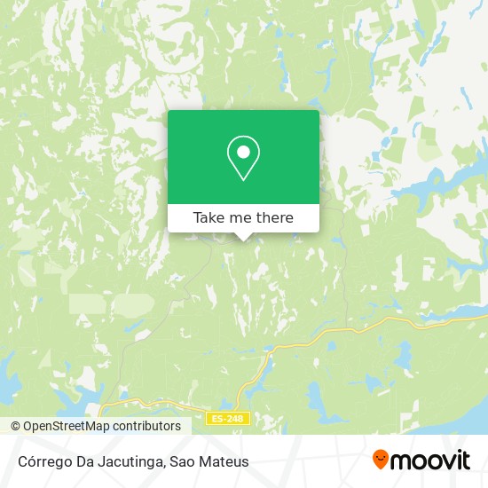 Córrego Da Jacutinga map