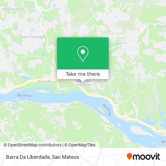 Barra Da Liberdade map