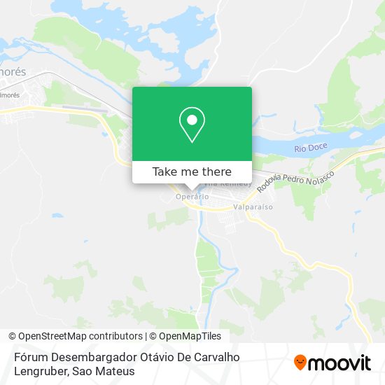 Fórum Desembargador Otávio De Carvalho Lengruber map