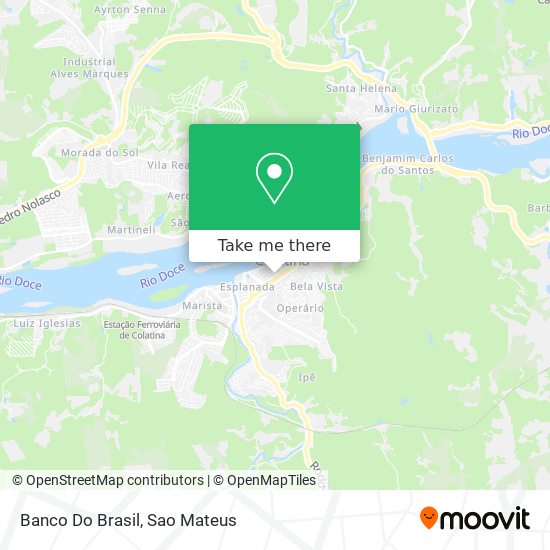 Banco Do Brasil map