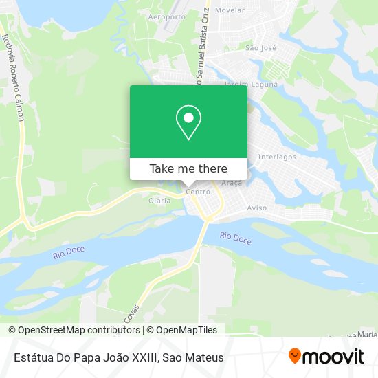 Estátua Do Papa João XXIII map