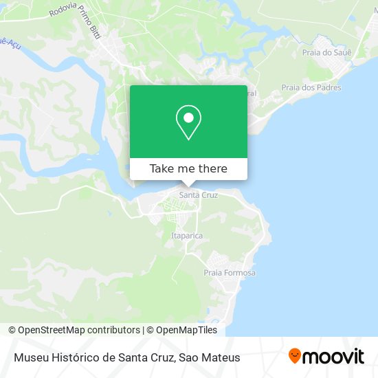 Museu Histórico de Santa Cruz map