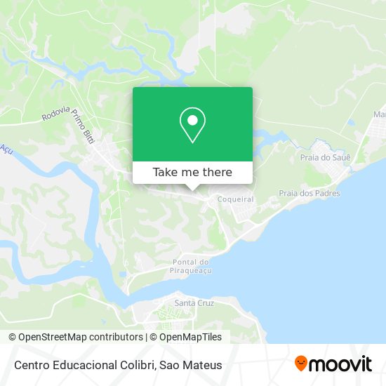 Centro Educacional Colibri map