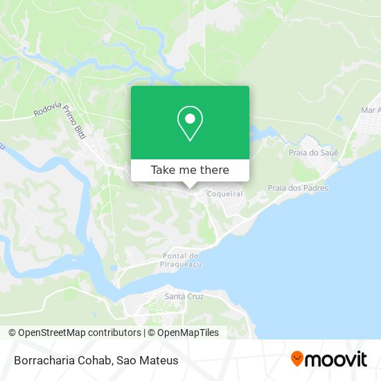 Borracharia Cohab map