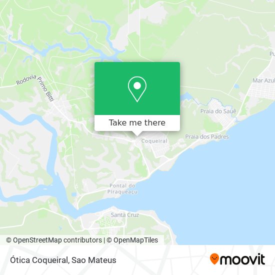 Ótica Coqueiral map