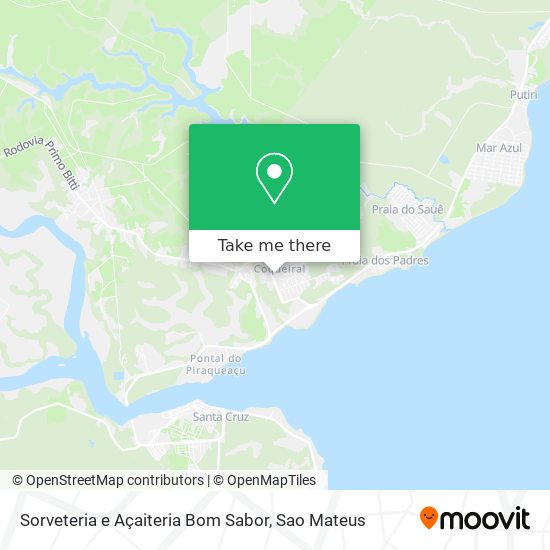 Sorveteria e Açaiteria Bom Sabor map