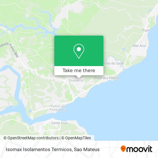 Isomax Isolamentos Termicos map