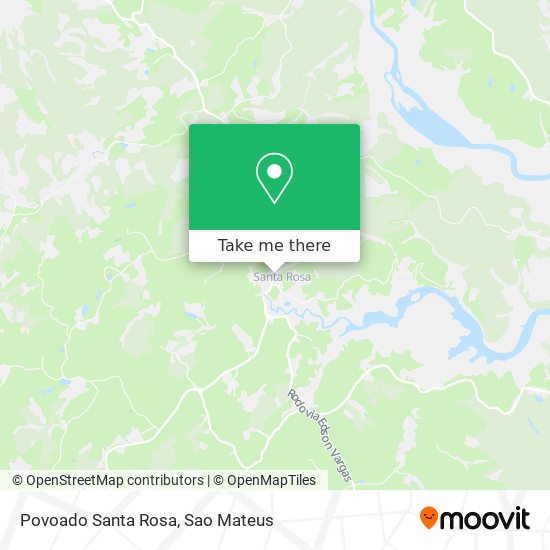 Povoado Santa Rosa map