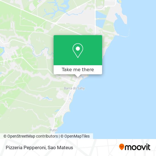 Pizzeria Pepperoni map