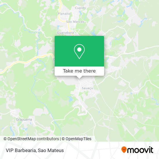 VIP Barbearia map