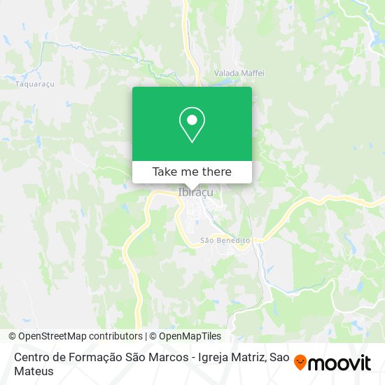 Centro de Formação São Marcos - Igreja Matriz map