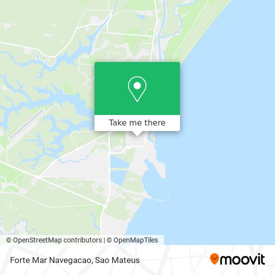 Forte Mar Navegacao map