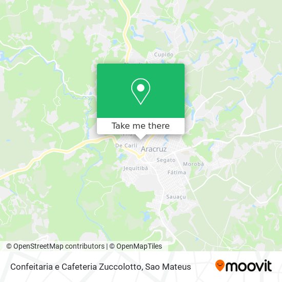 Confeitaria e Cafeteria Zuccolotto map