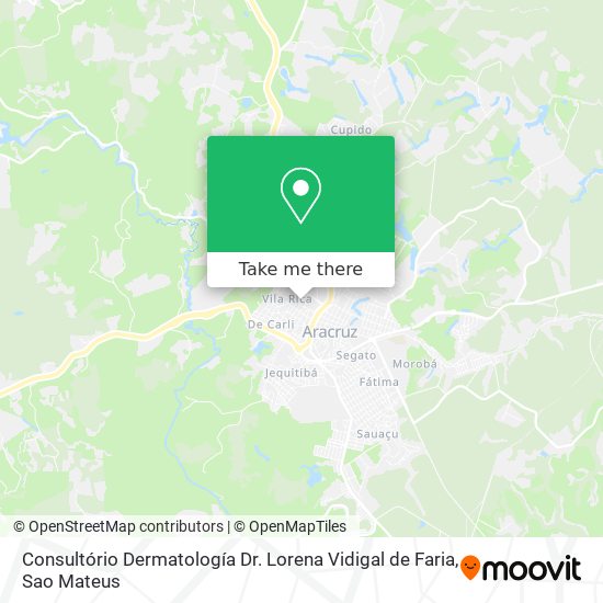 Consultório Dermatología Dr. Lorena Vidigal de Faria map