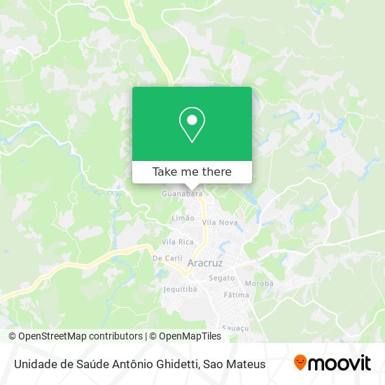 Unidade de Saúde Antônio Ghidetti map