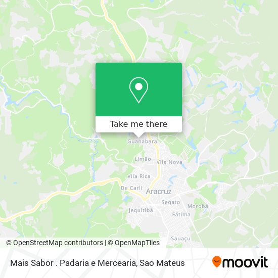 Mais Sabor . Padaria e Mercearia map