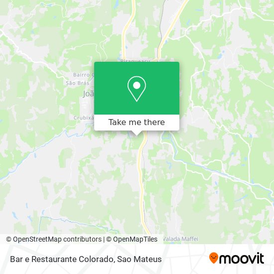 Bar e Restaurante Colorado map
