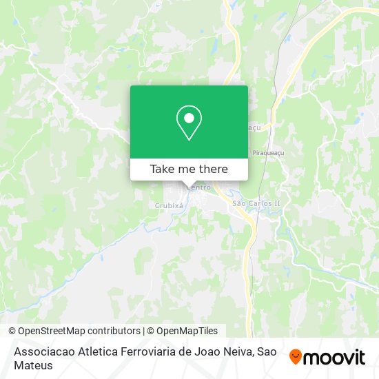 Associacao Atletica Ferroviaria de Joao Neiva map