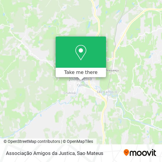Associação Amigos da Justica map