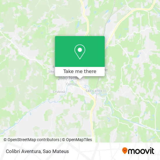 Colibri Aventura map