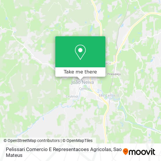 Pelissari Comercio E Representacoes Agricolas map