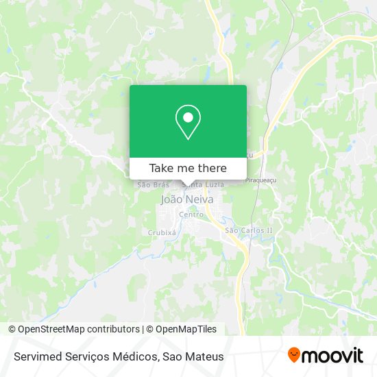 Servimed Serviços Médicos map