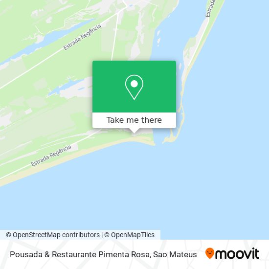 Pousada & Restaurante Pimenta Rosa map