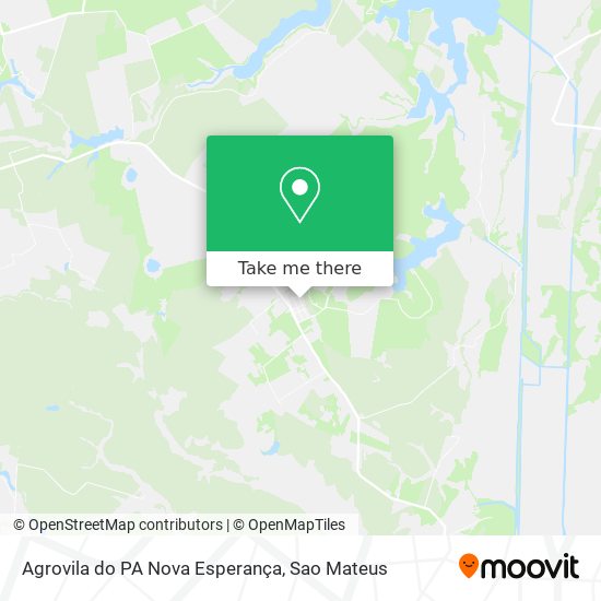 Agrovila do PA Nova Esperança map