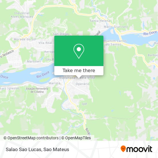 Salao Sao Lucas map