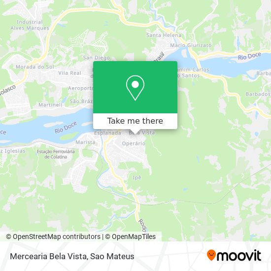 Mercearia Bela Vista map