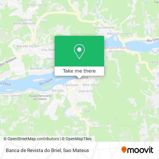 Banca de Revista do Briel map
