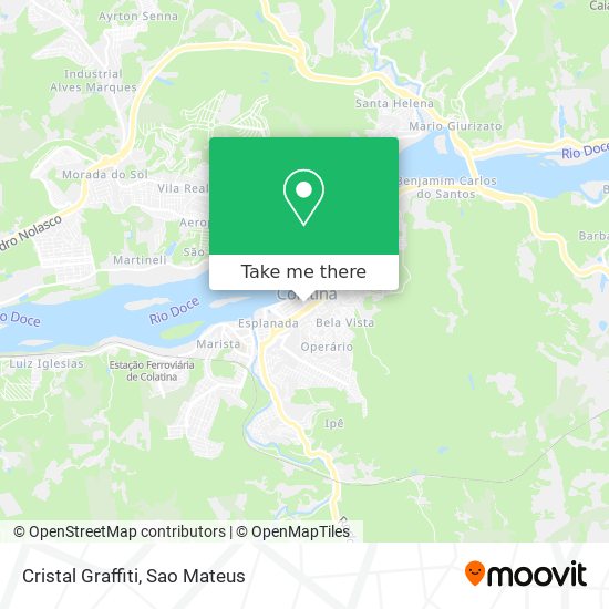 Cristal Graffiti map