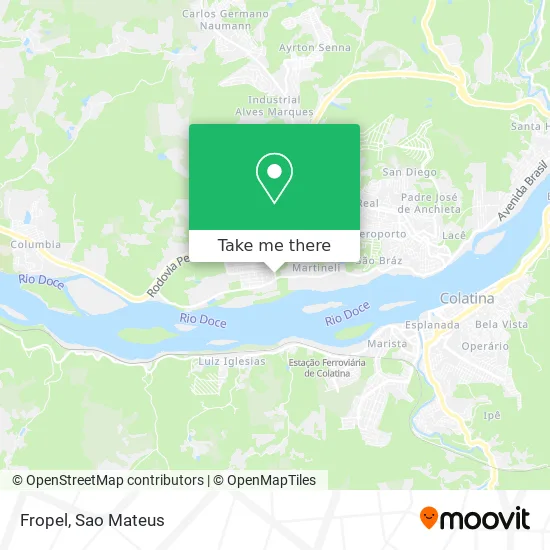 Fropel map