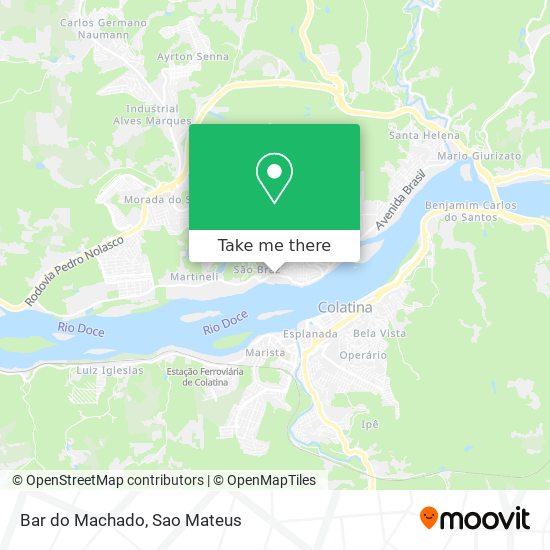 Bar do Machado map