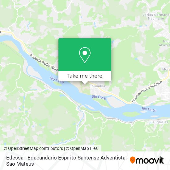 Edessa - Educandário Espírito Santense Adventista map