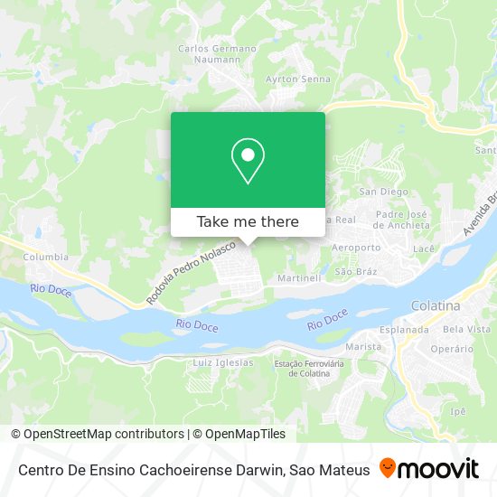 Centro De Ensino Cachoeirense Darwin map
