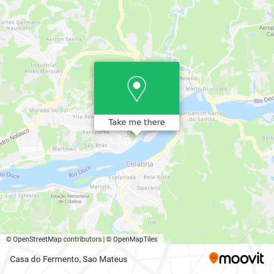 Casa do Fermento map