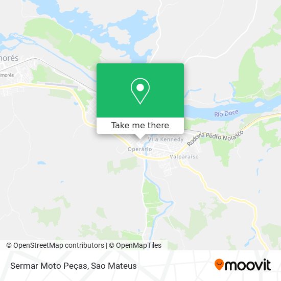 Sermar Moto Peças map