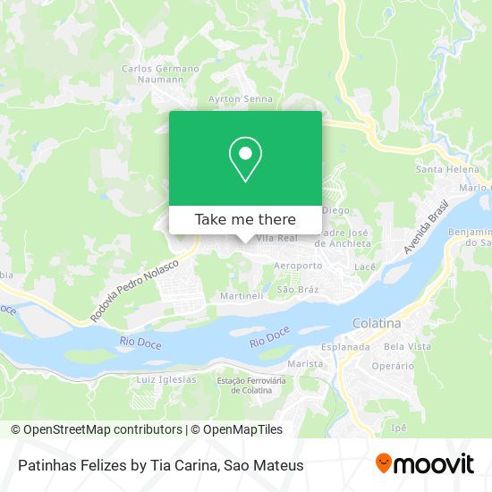Patinhas Felizes by Tia Carina map