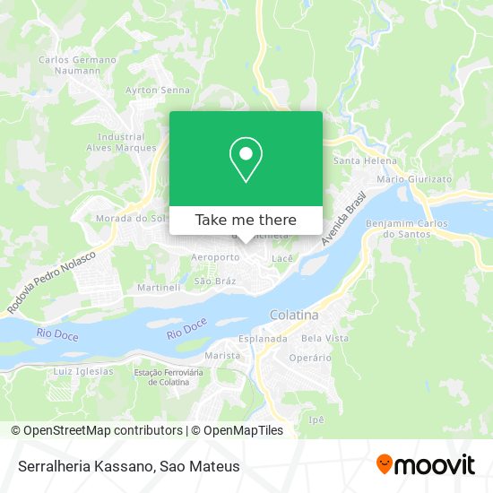 Serralheria Kassano map