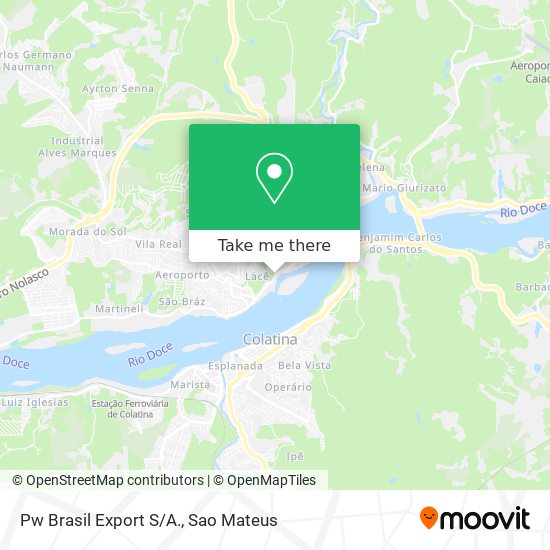 Pw Brasil Export S/A. map