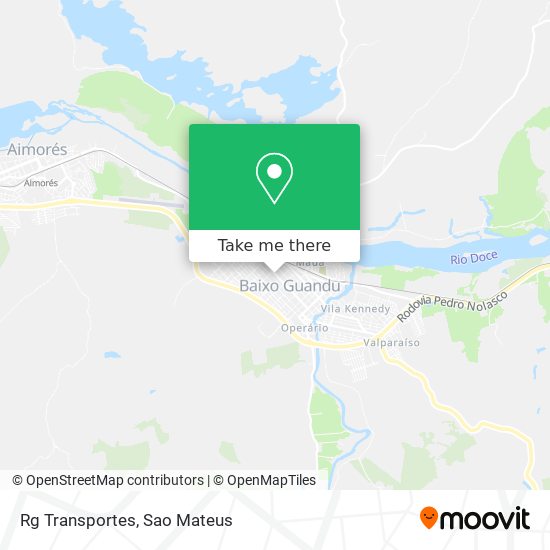 Rg Transportes map