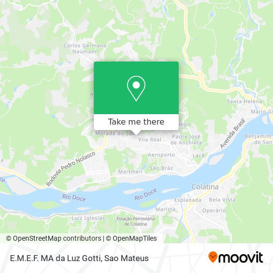 E.M.E.F. MA da Luz Gotti map