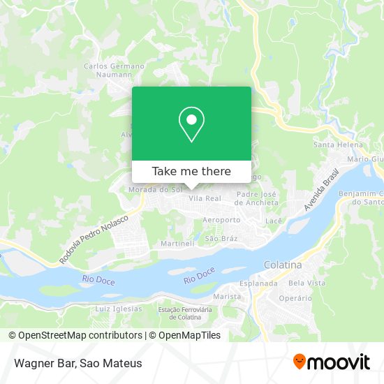 Mapa Wagner Bar