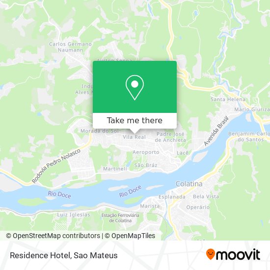 Residence Hotel map