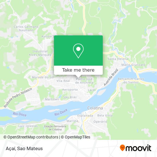 Açaí map