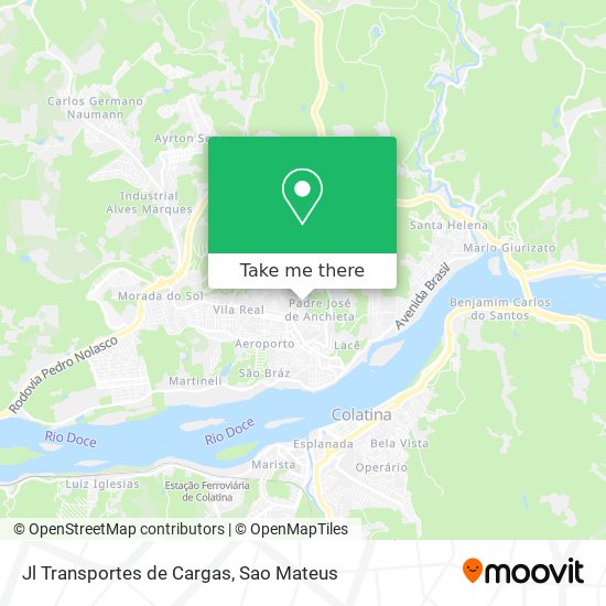 Jl Transportes de Cargas map