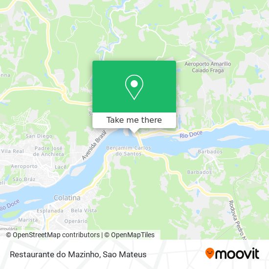 Restaurante do Mazinho map