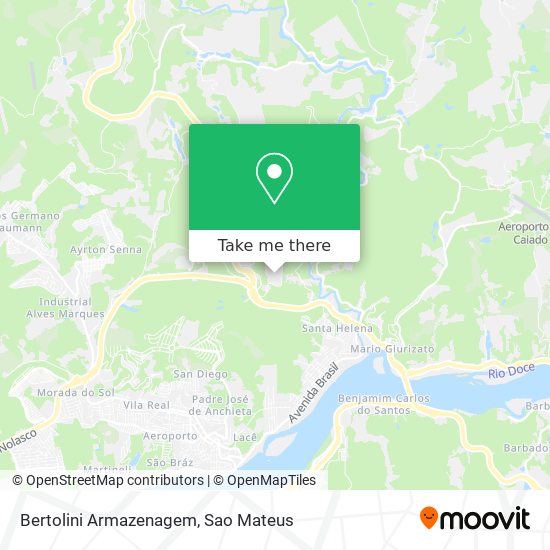 Bertolini Armazenagem map
