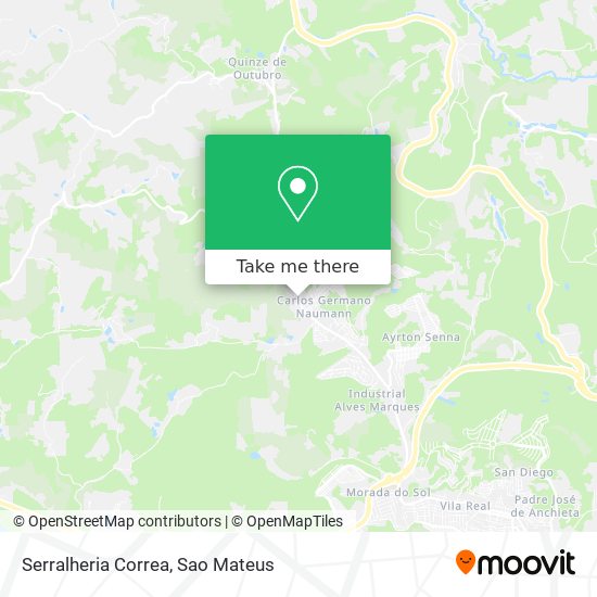 Serralheria Correa map